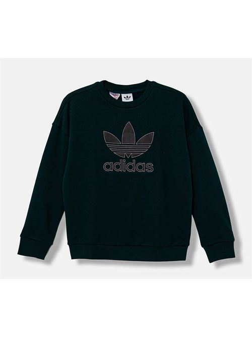 trefoil crew ADIDAS ORIGINAL | JV8574AURIVY/BLACK